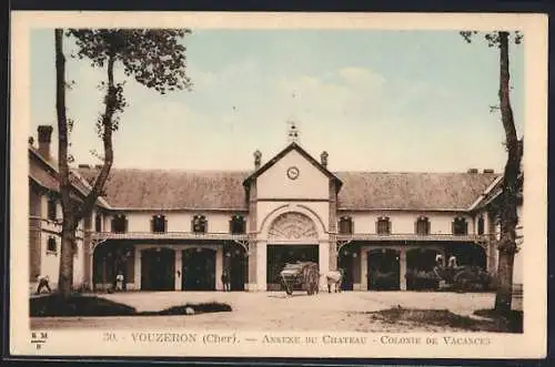 AK Vouzeron, Annexe du Château, Colonie de Vacances
