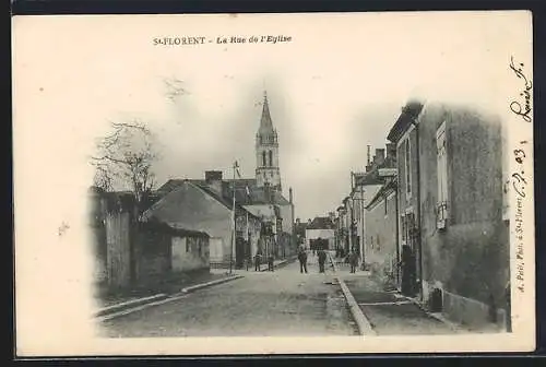 AK St-Florent, La Rue de l`Église