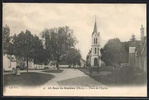 AK Soye-en-Septaine, Place de l`Église