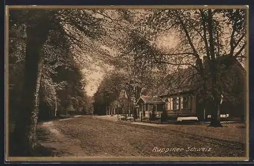 AK Tornow / Neuruppin, Gasthaus Forsthaus von E. Jandt