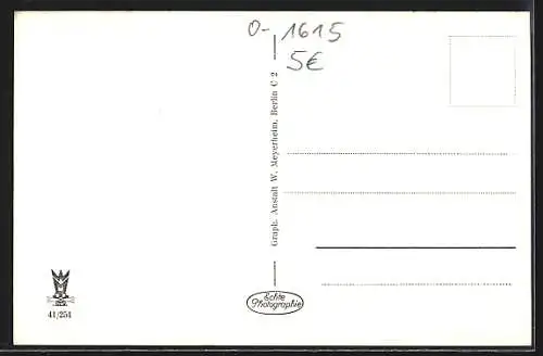 AK Miersdorf, Partie an der Kirche