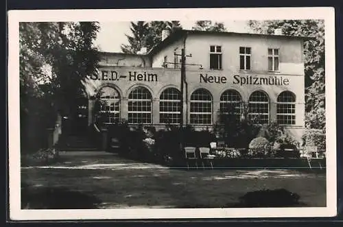 AK Altenhof / Eberswalde, S.E.D.-Heim Neue Spitzmühle