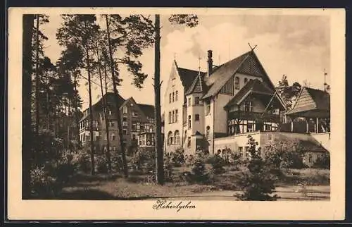 AK Hohen-Lychen, Am Sanatorium