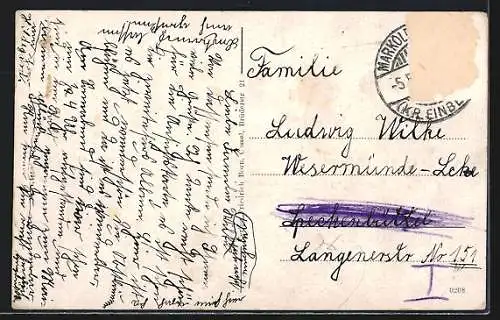 AK Dassensen, Gasthaus Carl Bertram mit Versammlung, Kriegerdenkmal, Totalansicht