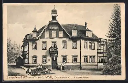 AK Langenbrand / Württ., Kurhaus Kramer