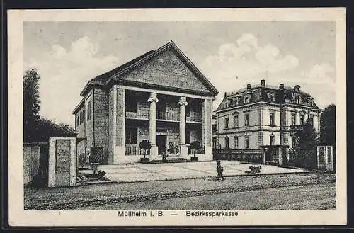 AK Müllheim, Bezirkssparkasse