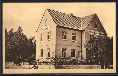 AK Ottendorf-Okrilla, Restaurant und Cafe Wachberghöhe Alwin Strauss