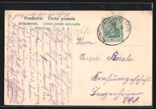 AK Buggingen, Geschäft und Strassenpartien