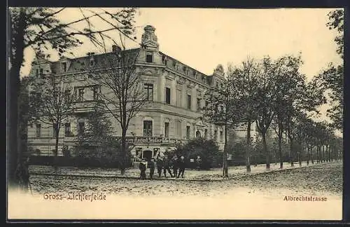 AK Gross-Lichterfelde, Café von August Seidler in der Albrechtstrasse