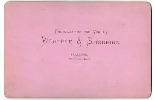 Fotografie Würthle & Spinnhirn, Salzburg, Ansicht Salzburg, Panorama von der Festung Hohensalzburg gesehen