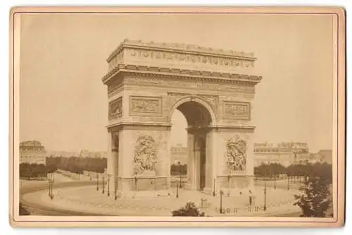 Fotografie unbekannter Fotograf, Ansicht Paris, Triumphbogen, Arc de Triomph