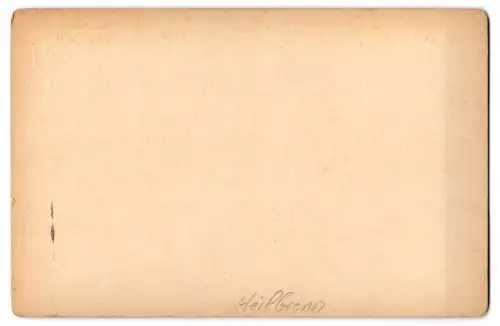 Fotografie Heinrich Schuler, Heilbronn, Ansicht Heilbronn, Brücke und Postamt um 1892