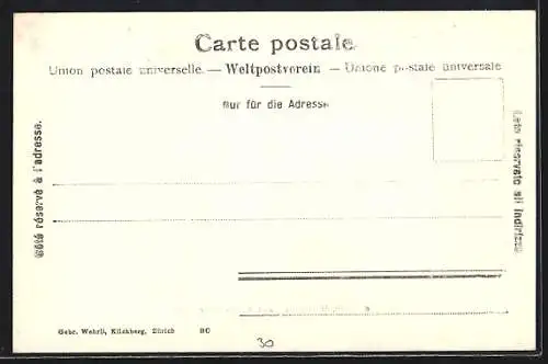 AK St. Moritz-Dorf, Teilansicht und die Languardkette