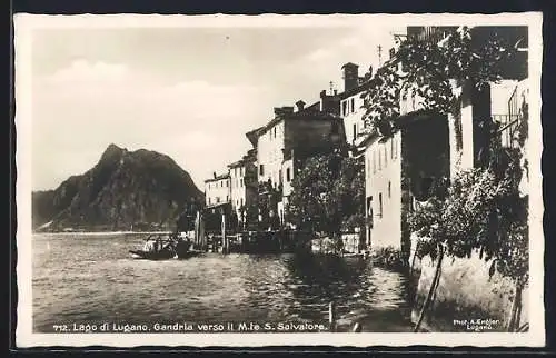 AK Gandria, Panorama verso il Monte S. Salvatore