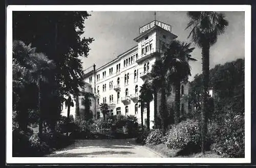 AK Lugano-Paradiso, Hotel de la Paix