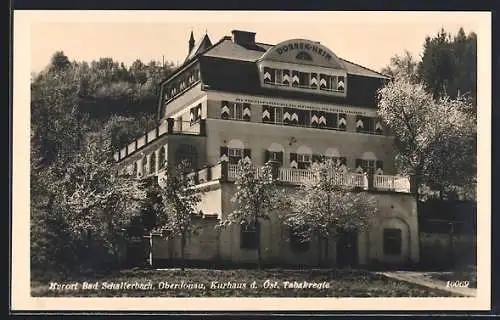 AK Bad Schallerbach, Kurhaus d. Öst. Tabakregie