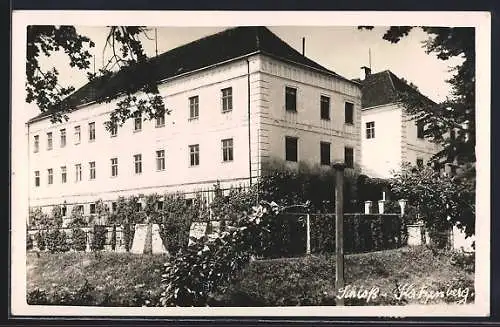 AK Katzenberg, Blick auf das Schloss