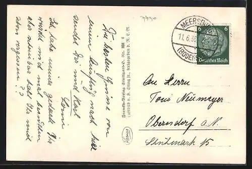 AK Insel Mainau, Panorama der Insel vom Flugzeug aus