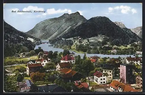 AK Bad Kirchberg, Blick über die Ortschaft