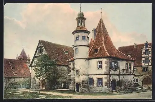 AK Rothenburg / Tauber, Hegereiterhaus