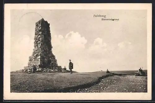 AK Feldberg / Schwarzwald, Das Bismarckdenkmal