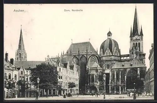 AK Aachen, Dom, Nordseite