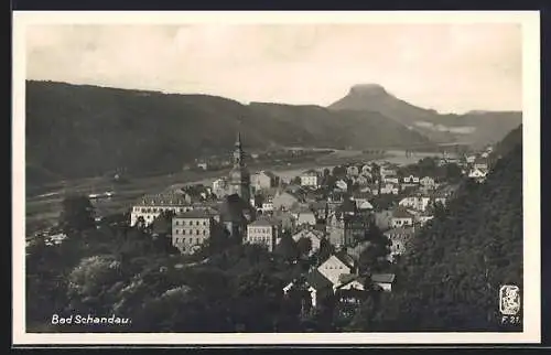 AK Bad Schandau, Totalansicht