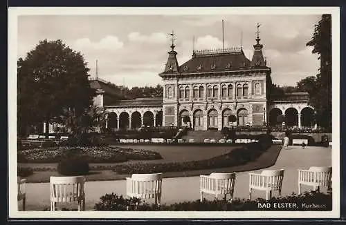 AK Bad Elster, Kurhaus mit Parkanlage