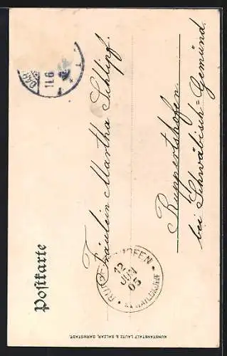 AK Darmstadt, Ansicht der Russischen Kapelle