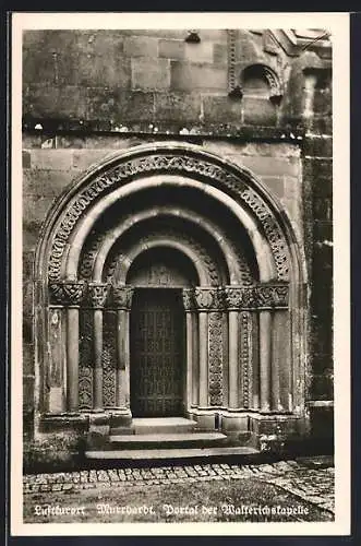 AK Murrhardt, Portal der Walterichskapelle