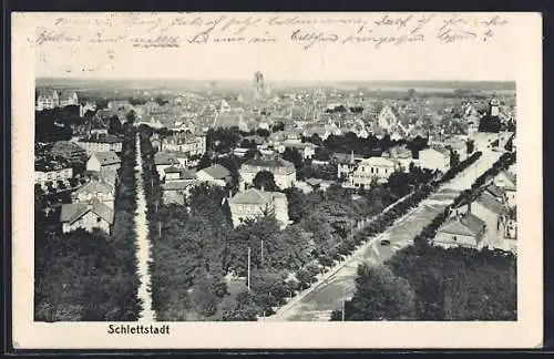 AK Schlettstadt, Panorama