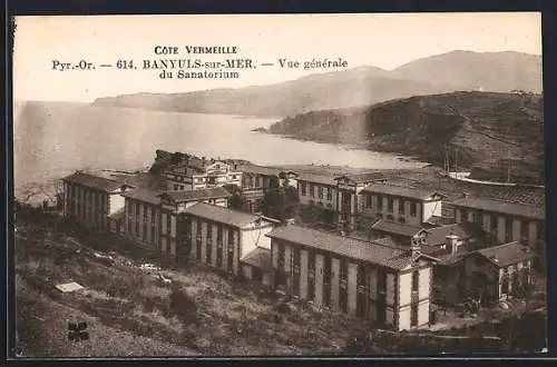 AK Banyuls-sur-Mer, vue générale du sanatorium