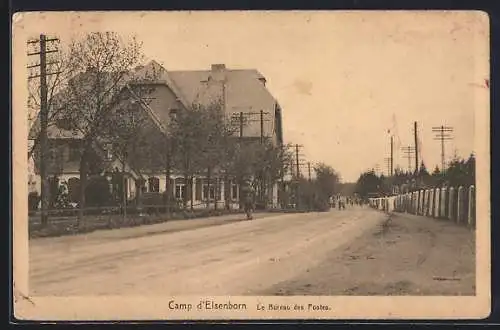 AK Elsenborn, Camp d`Elsenborn, Le Bureau des Postes