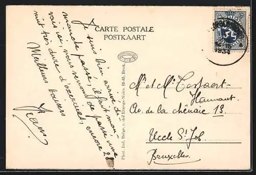 AK Camp de Beverloo, Cercle Albert 1er, Saile restaurant