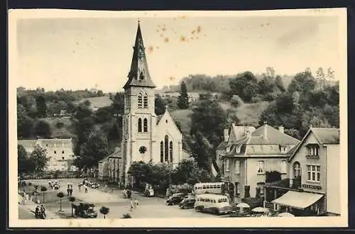 AK Anseremme sur Meuse, Place de l` Eglise