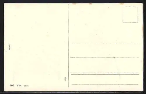 Künstler-AK Betrunkener kommt nach Hause, frauenfeindlicher Humor
