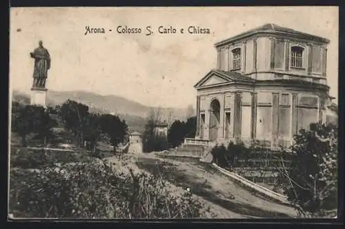 AK Arona, Colosso S. Carlo e Chiesa