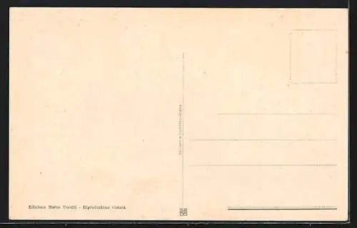 AK Brennero, Cippo di Confine, Grenze im Winter