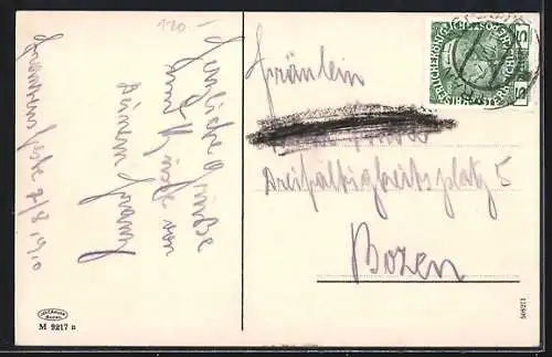 AK Franzensfeste /Tirol, Ortsansicht mit Bergpanorama