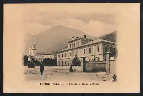 AK Torre Pellice, Chiesa e Casa Valdese