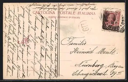 AK Como, L`imbarcadero con vista di Brunate