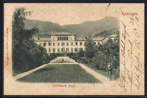 AK Roncegno, Stabilimento Bagni