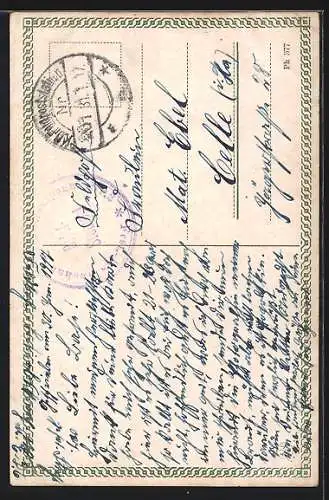 AK polnische Frau in typischer Tracht