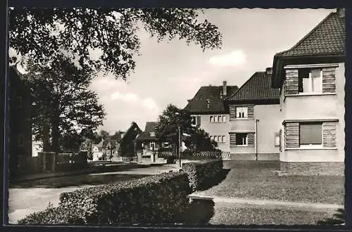 AK Lennep, Ringelstrasse mit Wohnhäusern