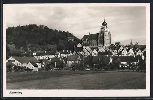 AK Herrenberg, Kirche im Ortsbild