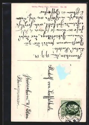 AK Portrait des Erbprinzen Luitpold und Prinz Albrecht von Bayern