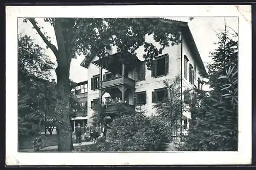 AK Weyregg a. Attersee, Parkansicht des Lehrerheims