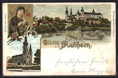 Lithographie Puchheim, Gnadenkirche U. L. Frau v. d. immerwährenden Hilfe, Gnadenbild