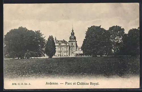 AK Houyet, Ardenne, Parc et Chateau Royal