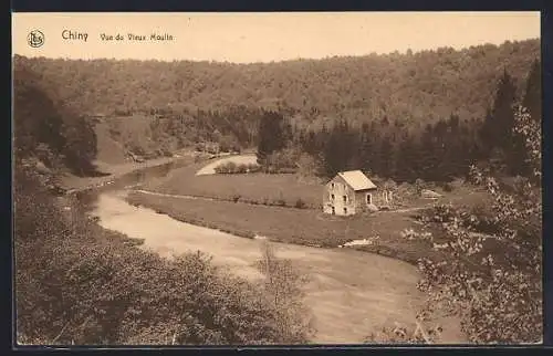 AK Chiny, Vue du Vieux Moulin